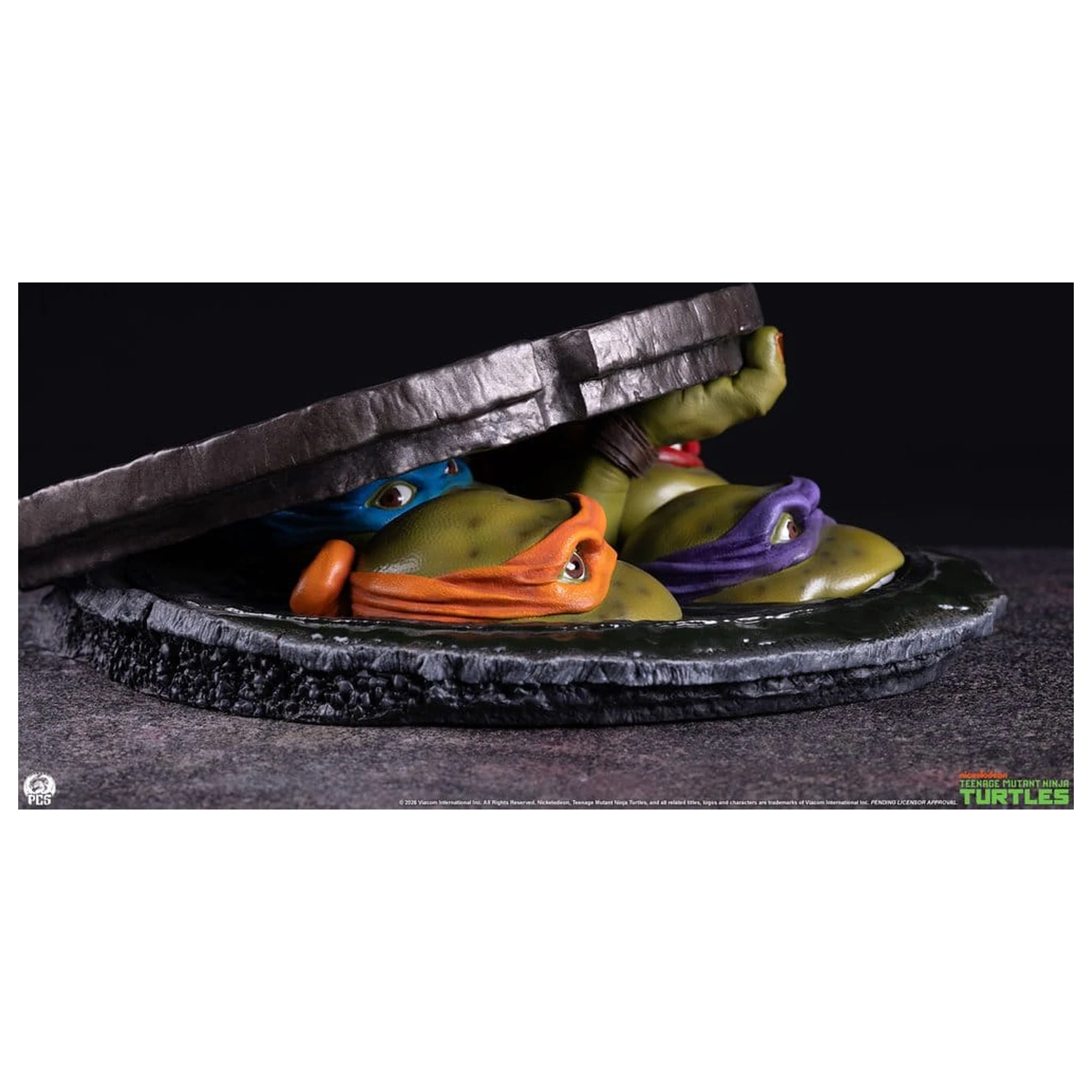Teenage Mutant Ninja Turtles Tabletop 1/4 Underground 11 cm product photo