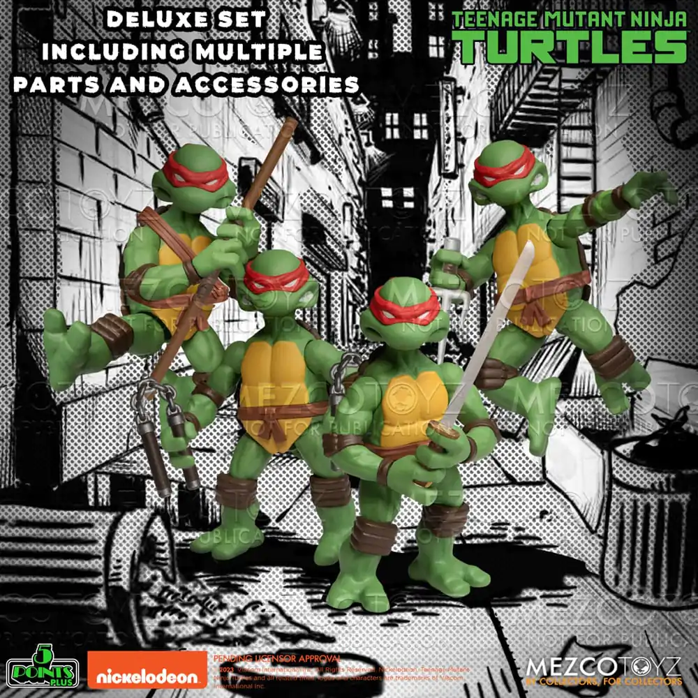 Teenage Mutant Ninja Turtles Action Figures Teenage Mutant Ninja Turtles Deluxe Set 8 cm termékfotó