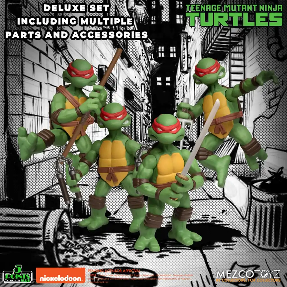 Teenage Mutant Ninja Turtles Action Figures Teenage Mutant Ninja Turtles Deluxe Set 8 cm termékfotó