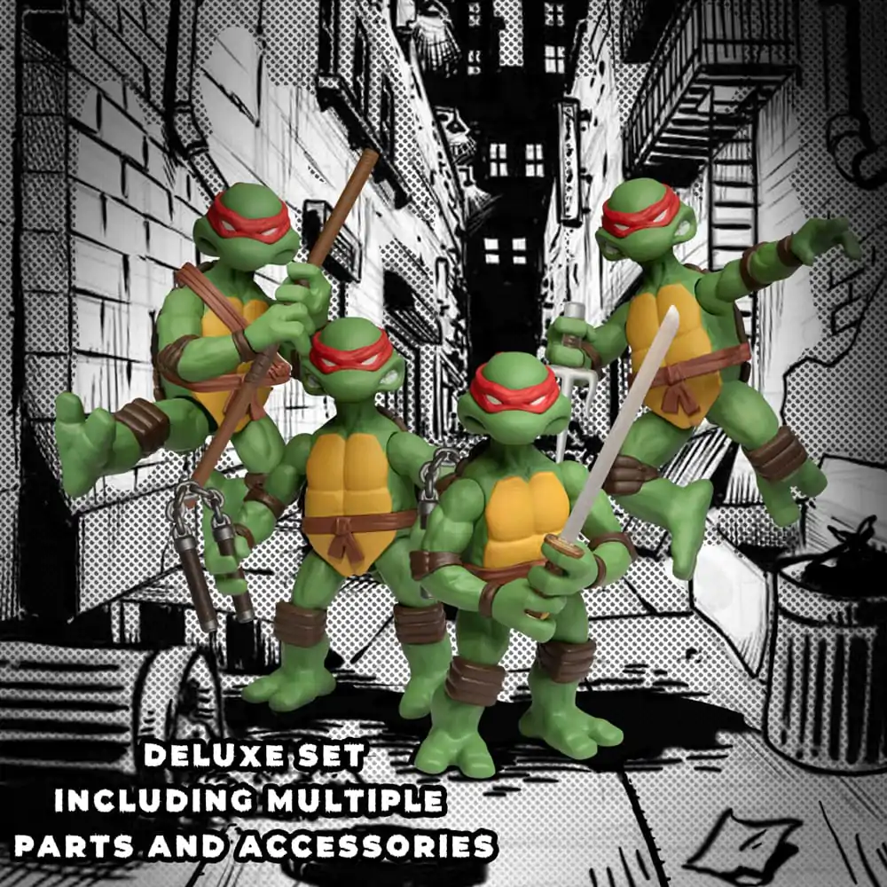 Teenage Mutant Ninja Turtles Action Figures Teenage Mutant Ninja Turtles Deluxe Set 8 cm termékfotó