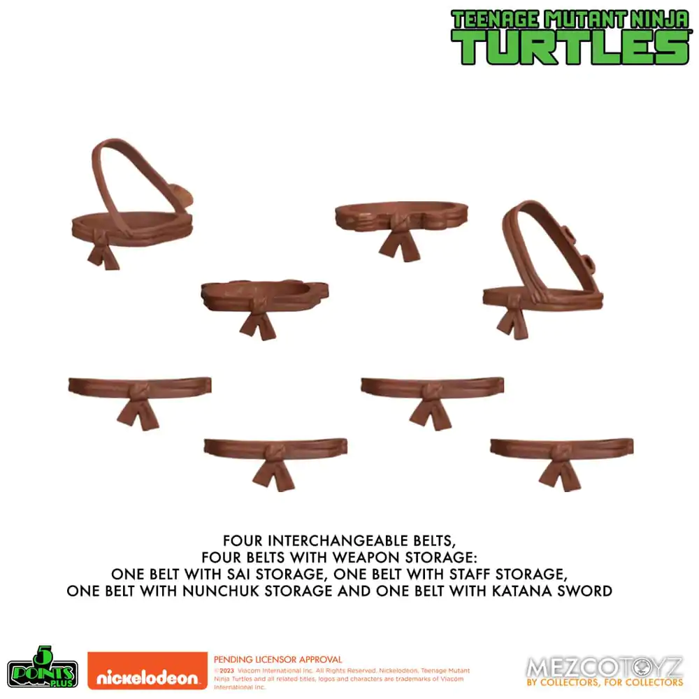 Teenage Mutant Ninja Turtles Action Figures Teenage Mutant Ninja Turtles Deluxe Set 8 cm termékfotó