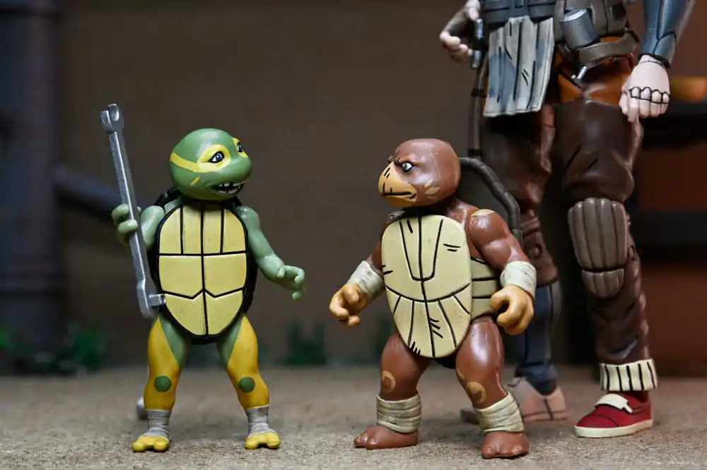 Teenage Mutant Ninja Turtles (The Last Ronin The Lost Years) Action Figure Grammy April with Baby Yi & Moja 18 cm product photo