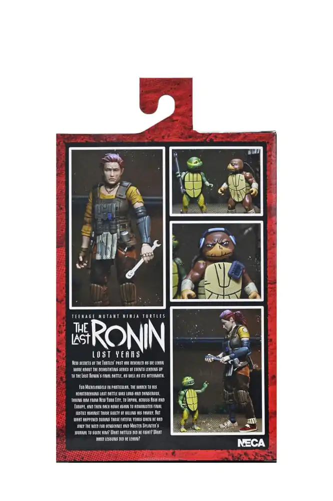 Teenage Mutant Ninja Turtles (The Last Ronin The Lost Years) Action Figure Grammy April with Baby Yi & Moja 18 cm product photo