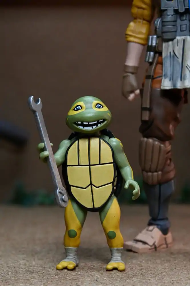 Teenage Mutant Ninja Turtles (The Last Ronin The Lost Years) Action Figure Grammy April with Baby Yi & Moja 18 cm product photo