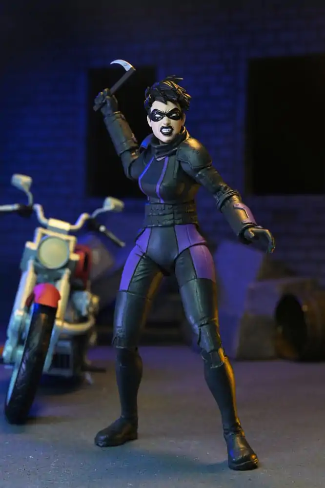 Teenage Mutant Ninja Turtles (The Last Ronin The Lost Years) Action Figure Casey Marie with Last Ronin Motorcycle 18 cm product photo