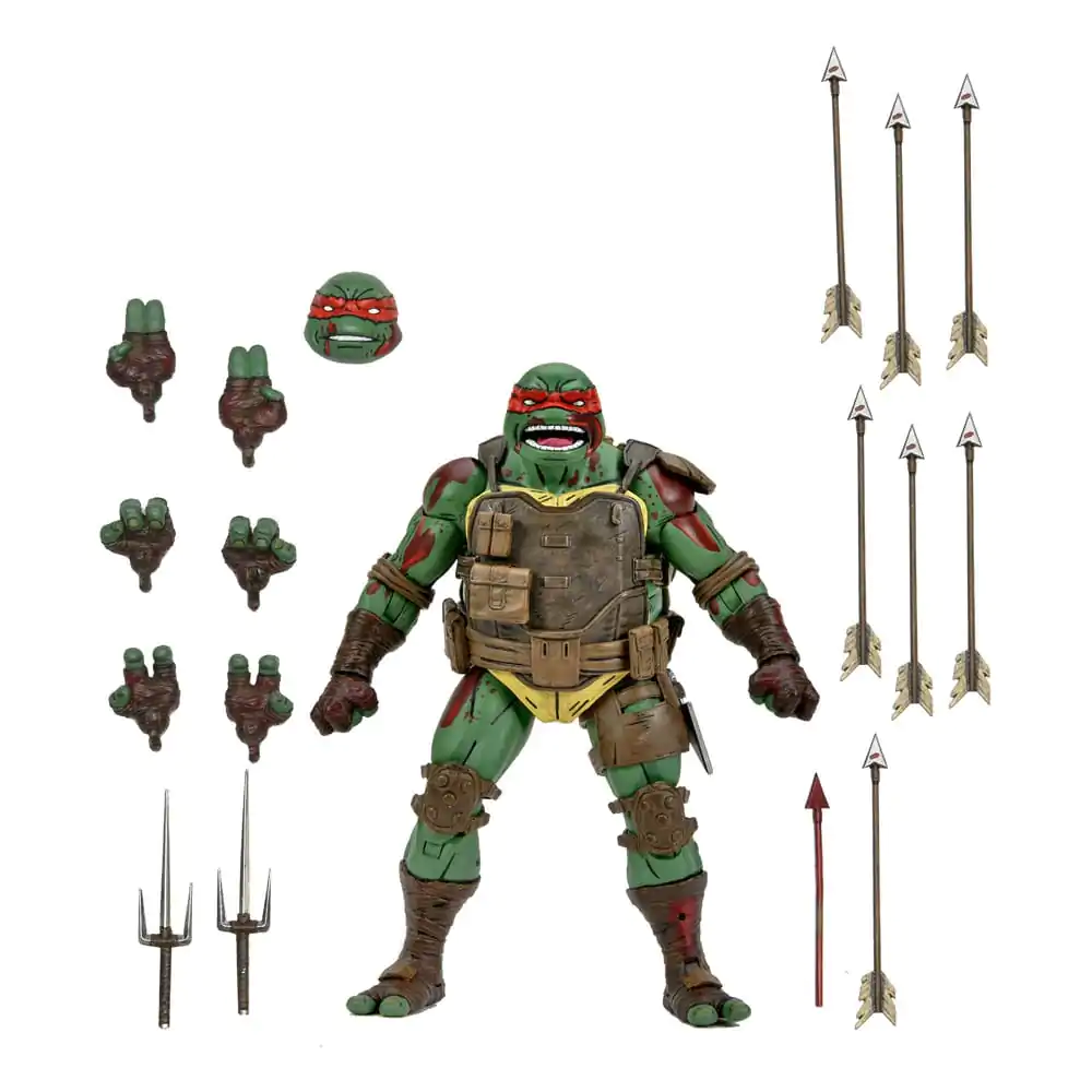 Teenage Mutant Ninja Turtles The Last Ronin Action Figure Ultimate First to Fall Raphael 18 cm termékfotó