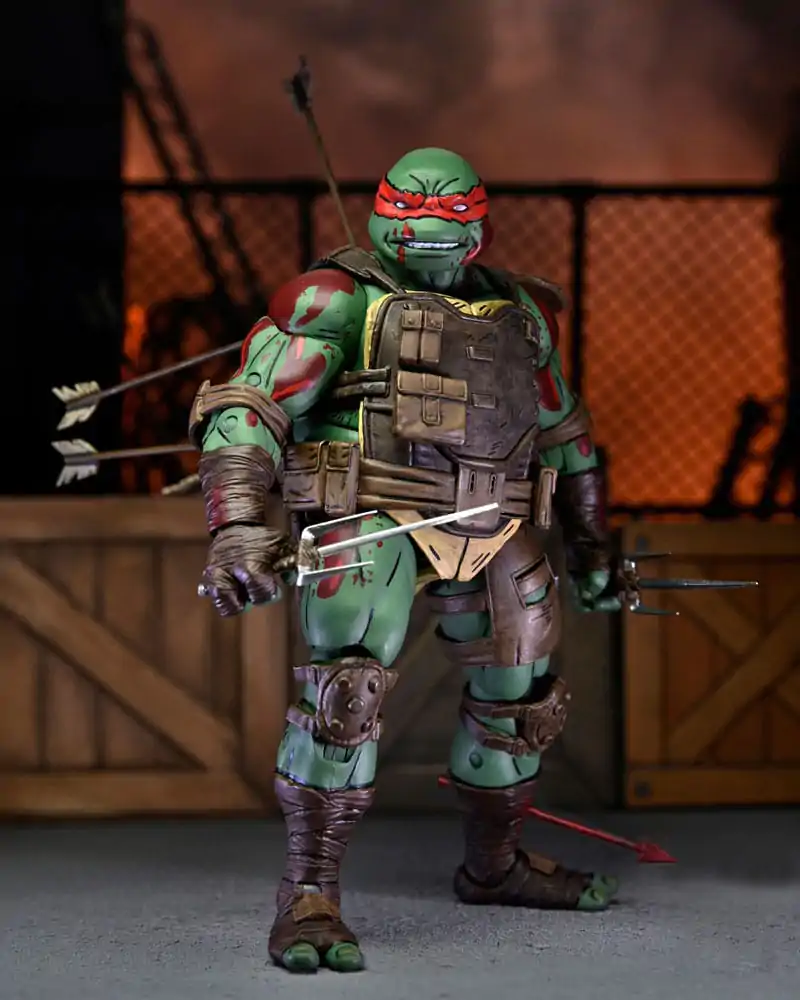 Teenage Mutant Ninja Turtles The Last Ronin Action Figure Ultimate First to Fall Raphael 18 cm termékfotó