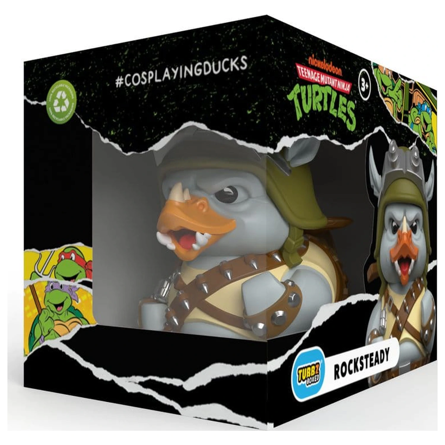 Teenage Mutant Ninja Turtles Tubbz PVC Figure Rocksteady product photo