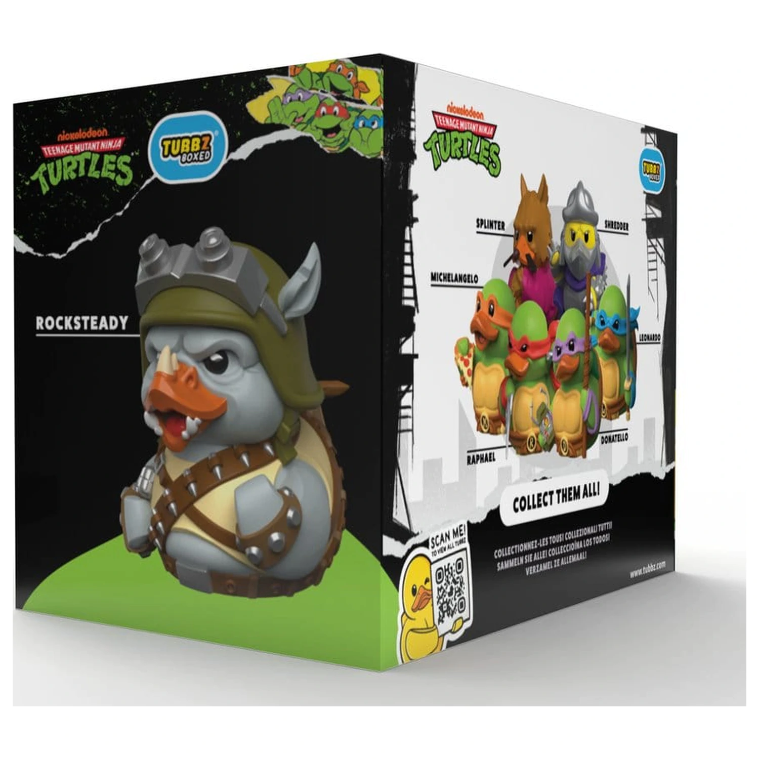 Teenage Mutant Ninja Turtles Tubbz PVC Figure Rocksteady product photo