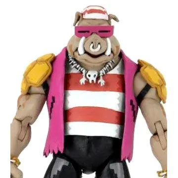 Teenage Mutant Ninja Turtles - Turtles in Time Pirate Rocksteady and Bebop pack 2 figures 18cm product photo