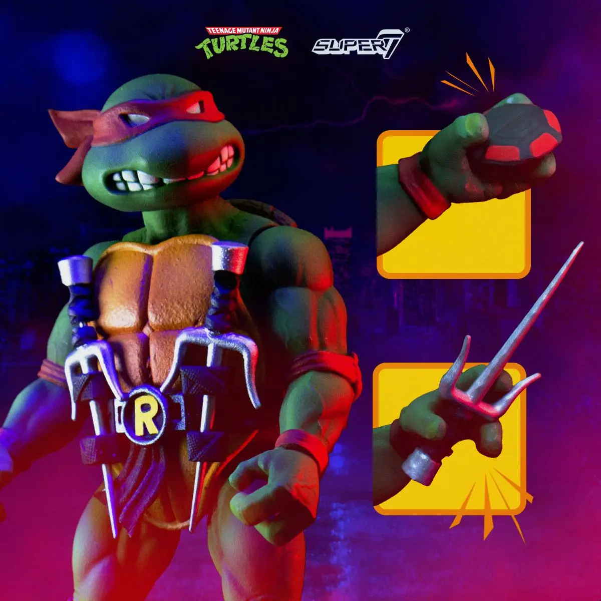 Teenage Mutant Ninja Turtles Ultimates Action Figure Raphael 18 cm product photo