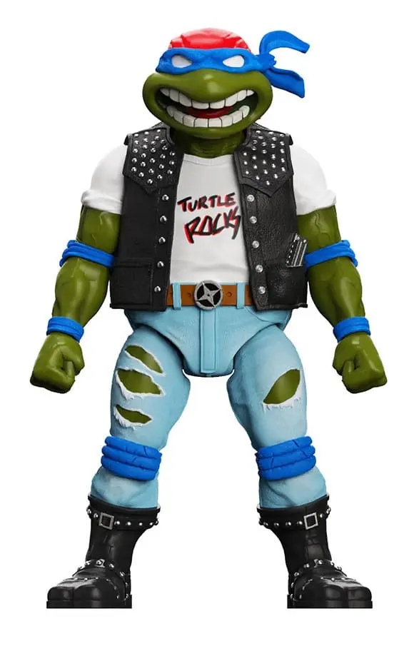 Teenage Mutant Ninja Turtles Ultimates Action Figure Classic Rocker Leo 18 cm termékfotó