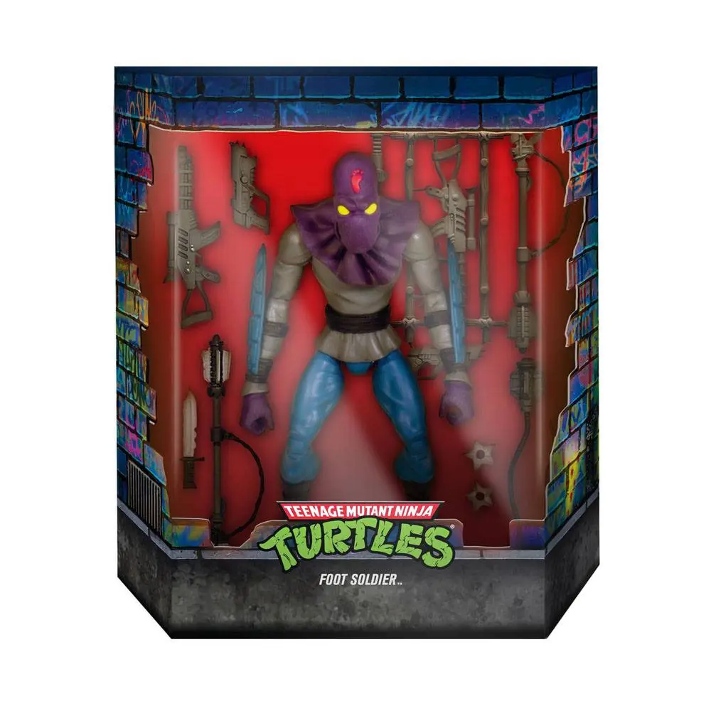 Teenage Mutant Ninja Turtles Ultimates Action Figure Foot Soldier Version 2 18 cm product photo