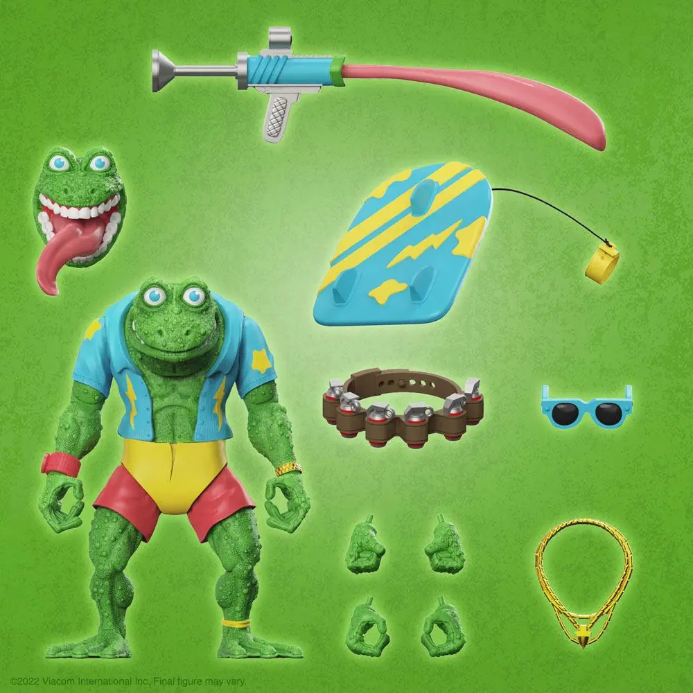Teenage Mutant Ninja Turtles Ultimates Action Figure Genghis Frog 18 cm termékfotó