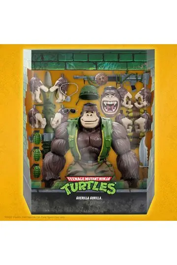 Teenage Mutant Ninja Turtles Ultimates Action Figure Guerrilla Gorilla 20 cm termékfotó