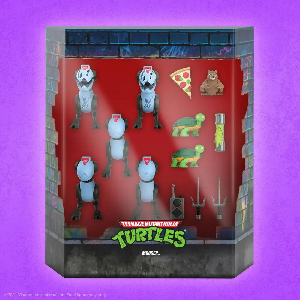 Teenage Mutant Ninja Turtles Ultimates Action Figures Mousers 8 cm product photo