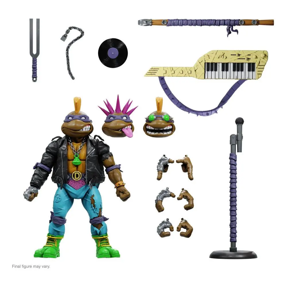 Teenage Mutant Ninja Turtles Ultimates Action Figure Punker Donatello 18 cm termékfotó