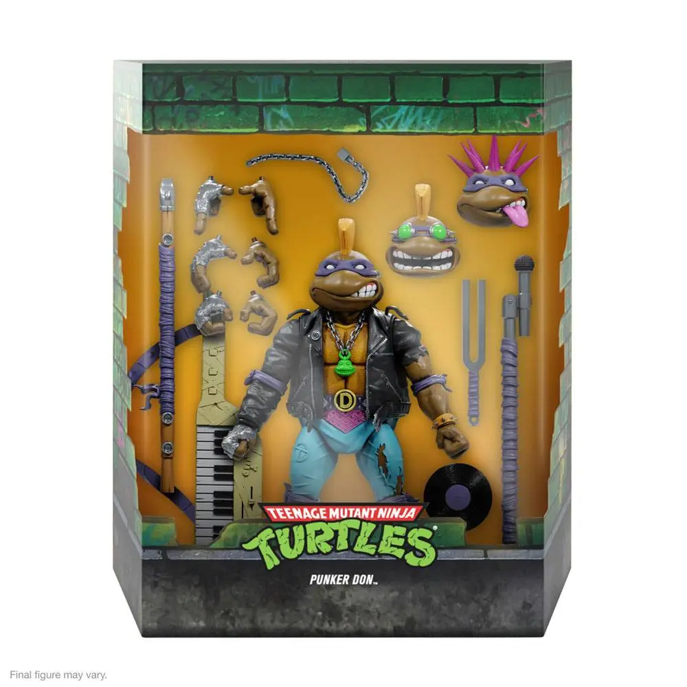 Teenage Mutant Ninja Turtles Ultimates Action Figure Punker Donatello 18 cm termékfotó