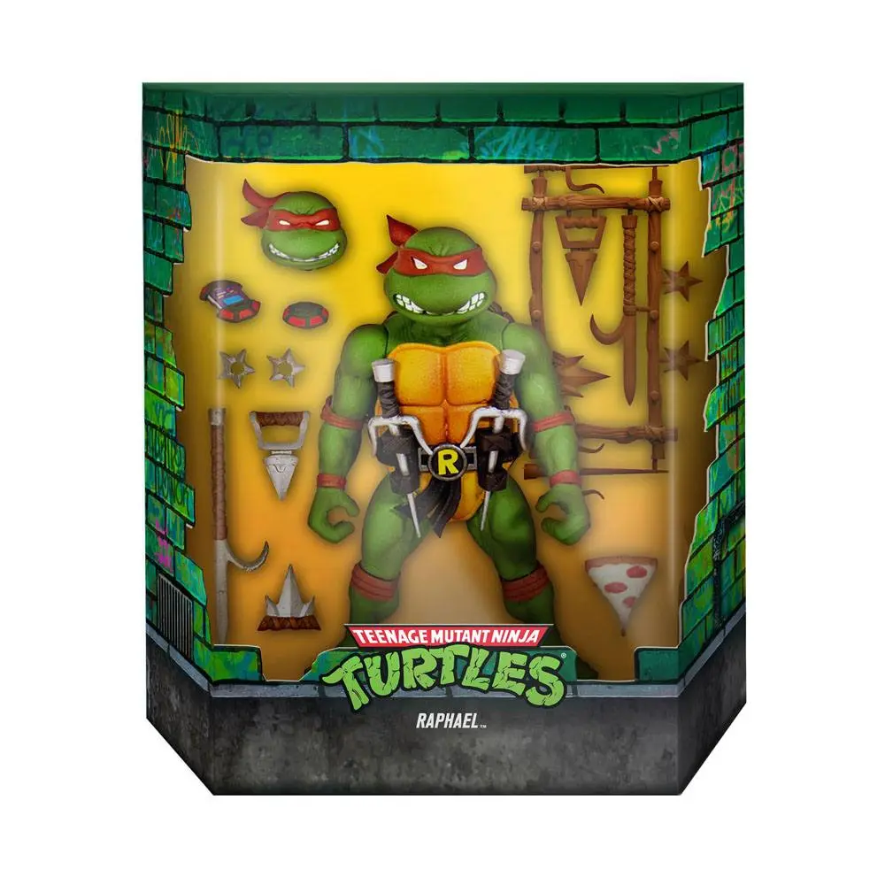 Teenage Mutant Ninja Turtles Ultimates Action Figure Raphael Version 2 18 cm termékfotó