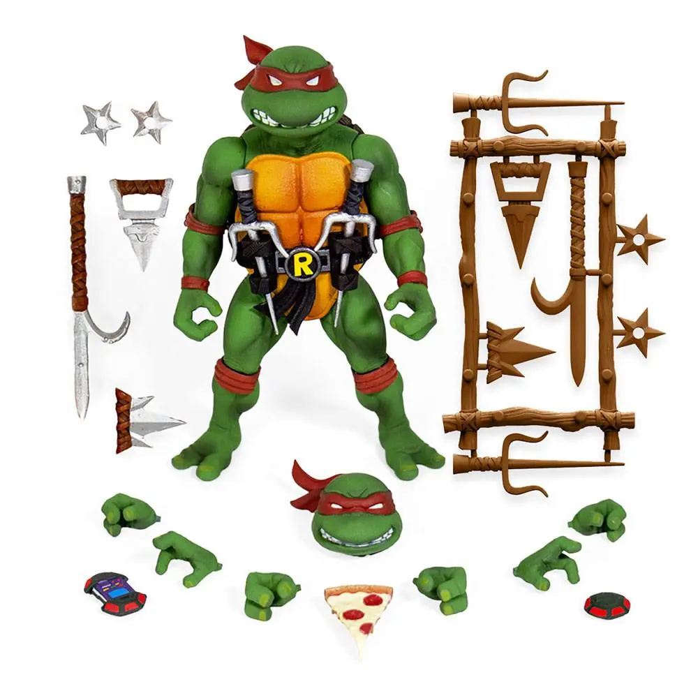Teenage Mutant Ninja Turtles Ultimates Action Figure Raphael Version 2 18 cm termékfotó