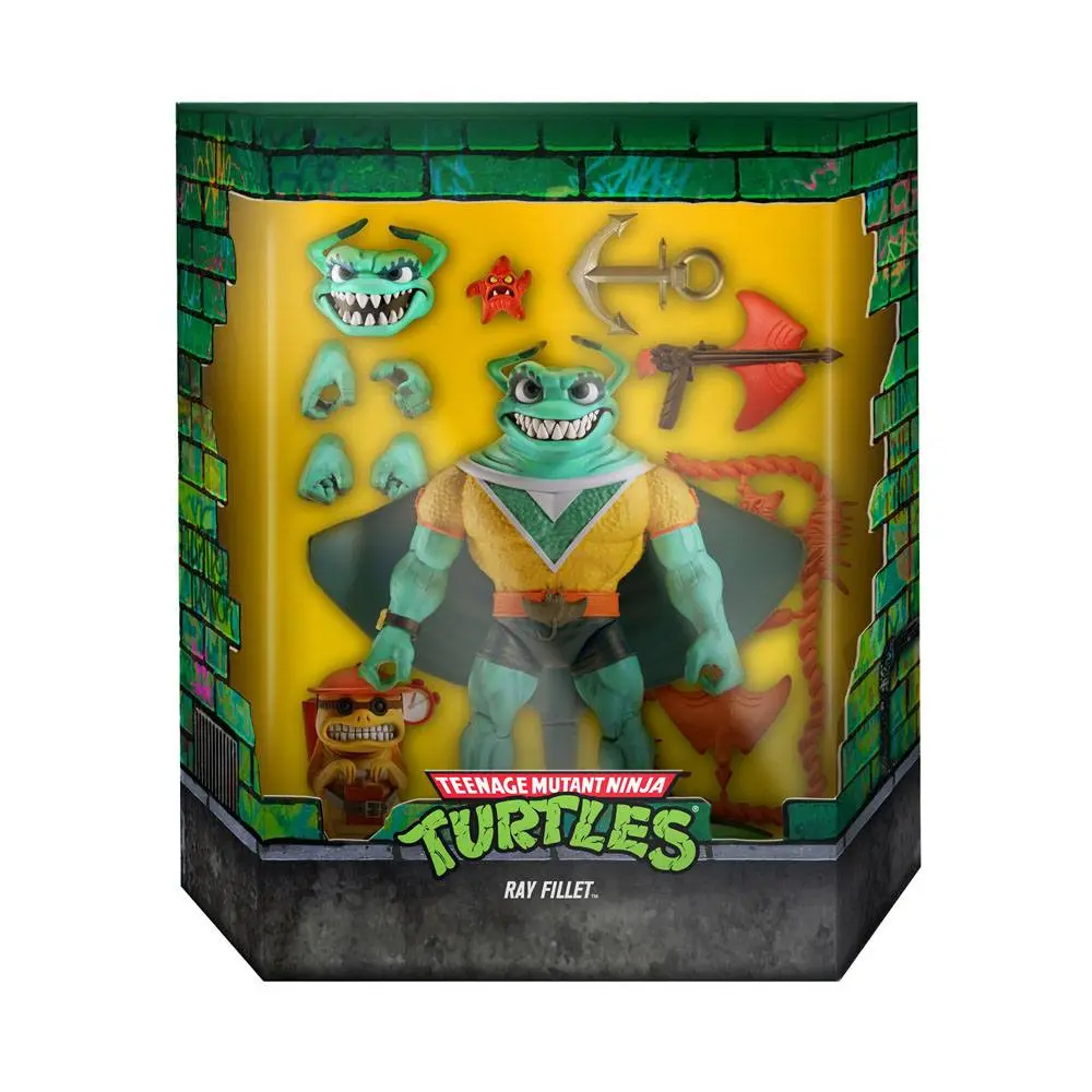 Teenage Mutant Ninja Turtles Ultimates Action Figure Ray Fillet 18 cm product photo