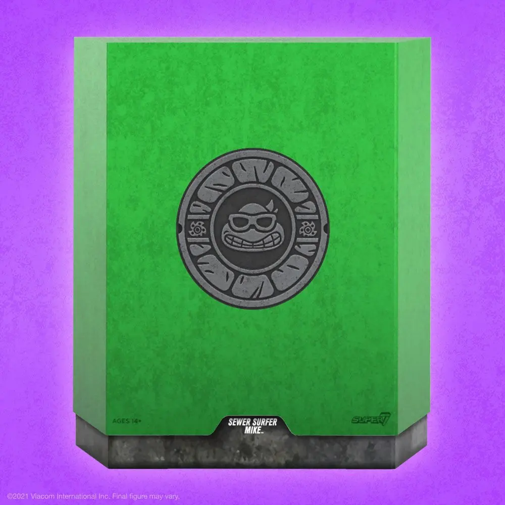 Teenage Mutant Ninja Turtles Ultimates Action Figure Sewer Surfer Mike 18 cm product photo