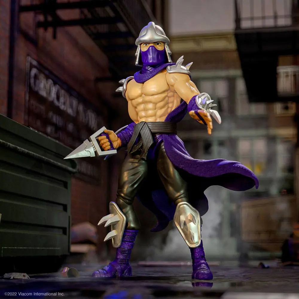 Teenage Mutant Ninja Turtles Ultimates Action Figure Shredder (Silver Armor) 18 cm termékfotó