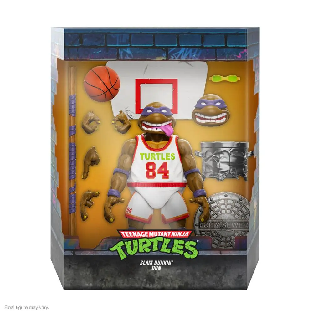 Teenage Mutant Ninja Turtles Ultimates Action Figure Slam Dunkin' Don 18 cm termékfotó