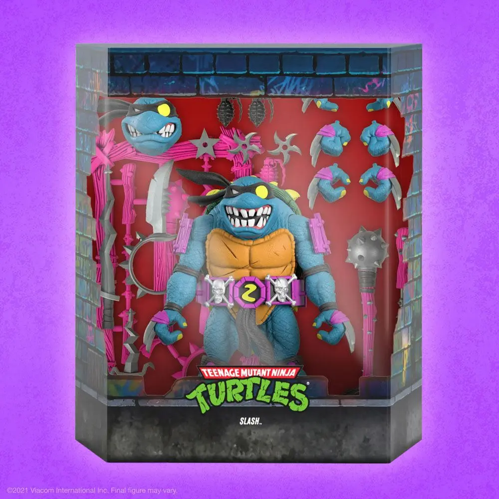 Teenage Mutant Ninja Turtles Ultimates Action Figure Slash 18 cm termékfotó