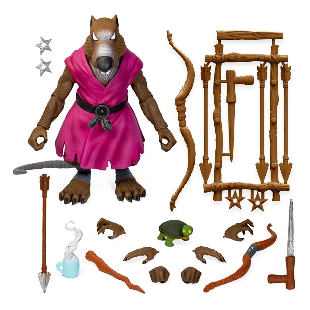 Teenage Mutant Ninja Turtles Ultimates Action Figure Splinter Version 2 18 cm product photo