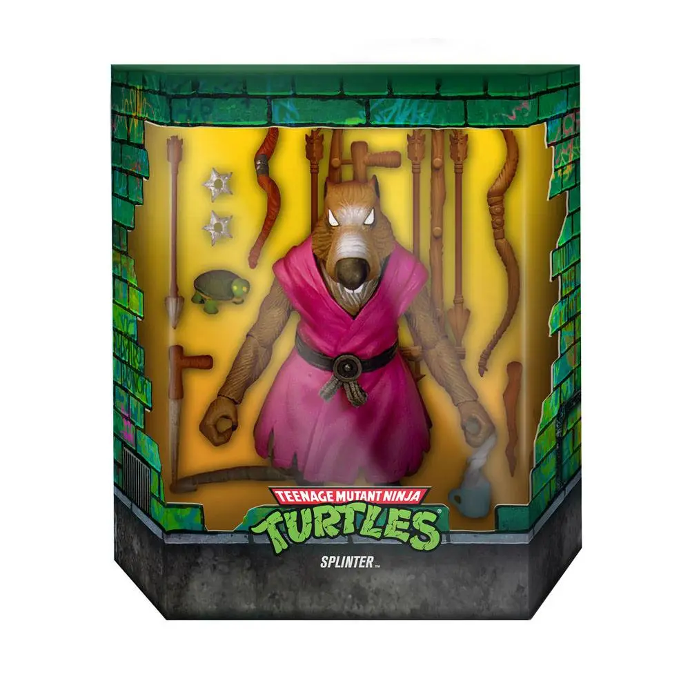 Teenage Mutant Ninja Turtles Ultimates Action Figure Splinter Version 2 18 cm product photo