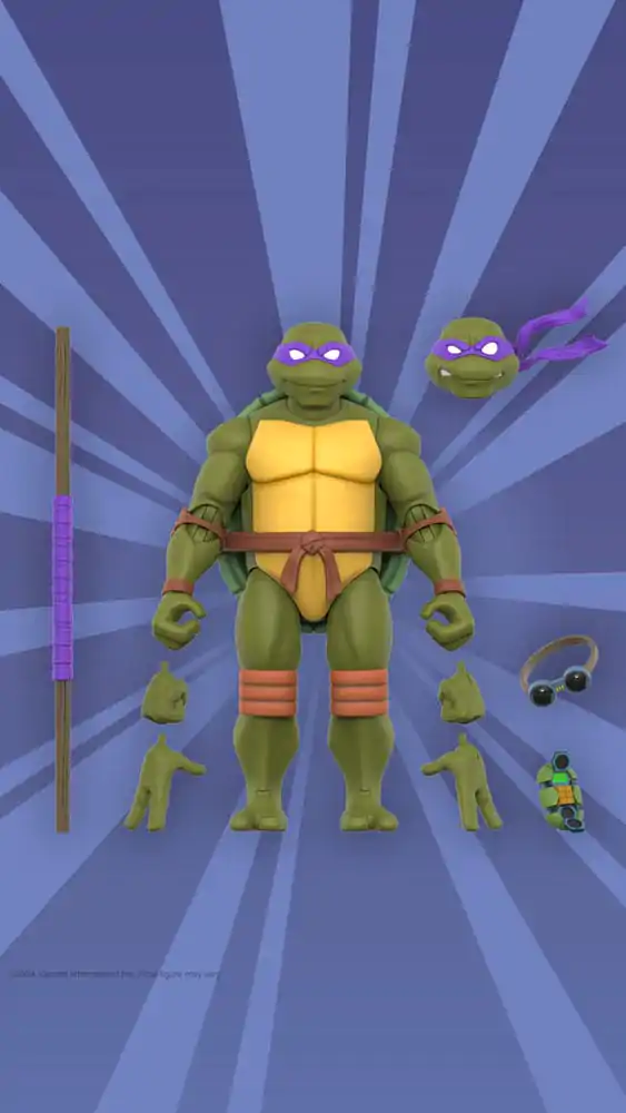 Teenage Mutant Ninja Turtles Ultimates Action Figure Wave 12 Donatello 18 cm termékfotó