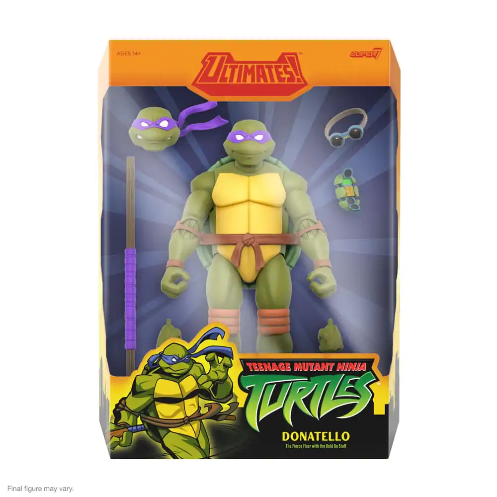 Teenage Mutant Ninja Turtles Ultimates Action Figure Wave 12 Donatello 18 cm termékfotó