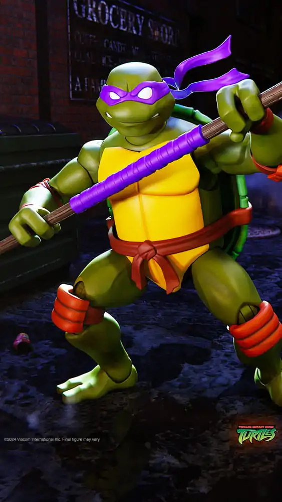 Teenage Mutant Ninja Turtles Ultimates Action Figure Wave 12 Donatello 18 cm termékfotó