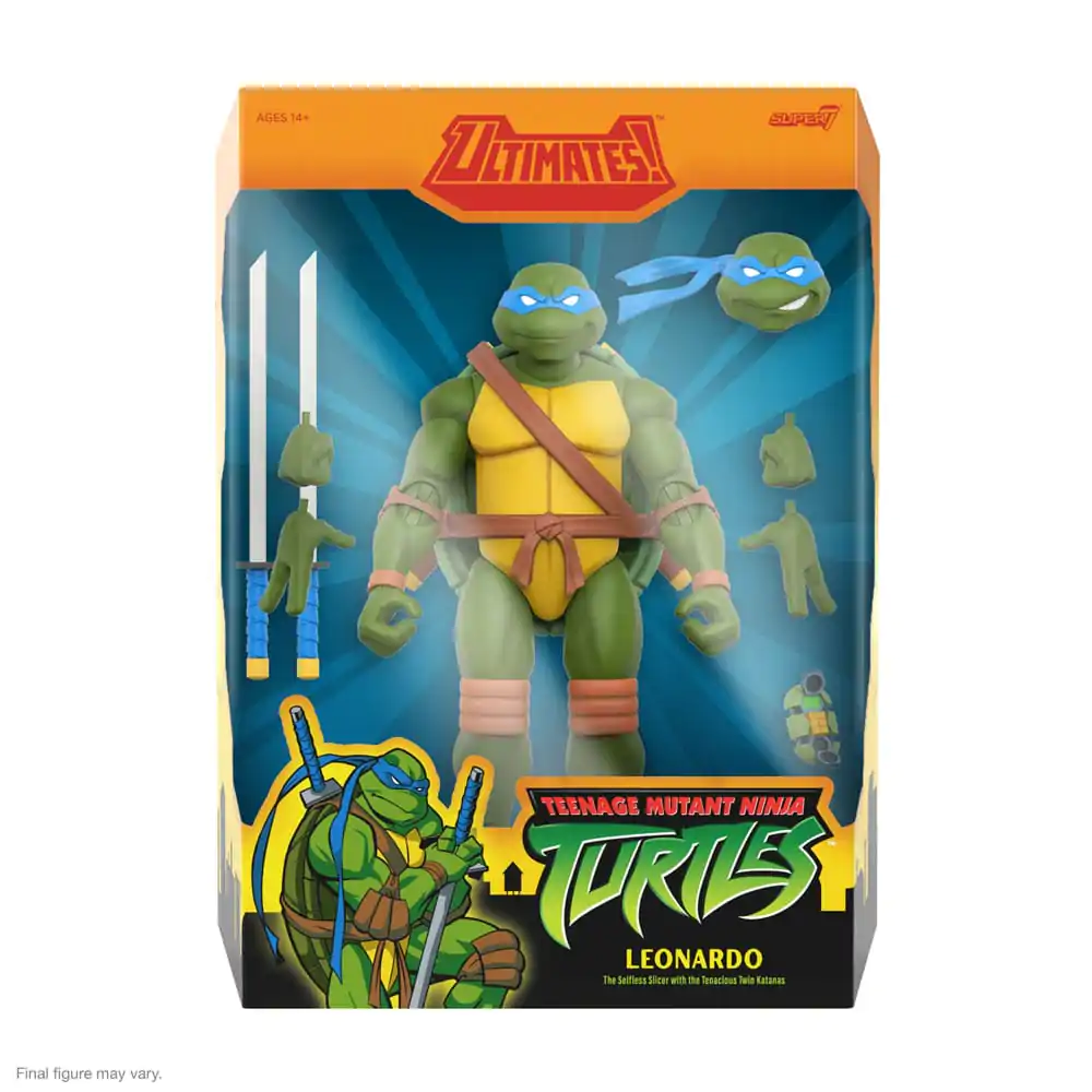 Teenage Mutant Ninja Turtles Ultimates Action Figure Wave 12 Leonardo 18 cm termékfotó