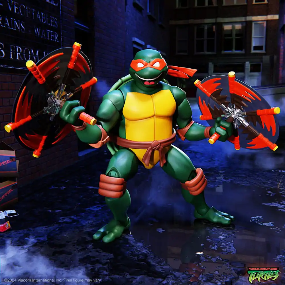 Teenage Mutant Ninja Turtles Ultimates Action Figure Wave 12 Michelangelo 18 cm termékfotó