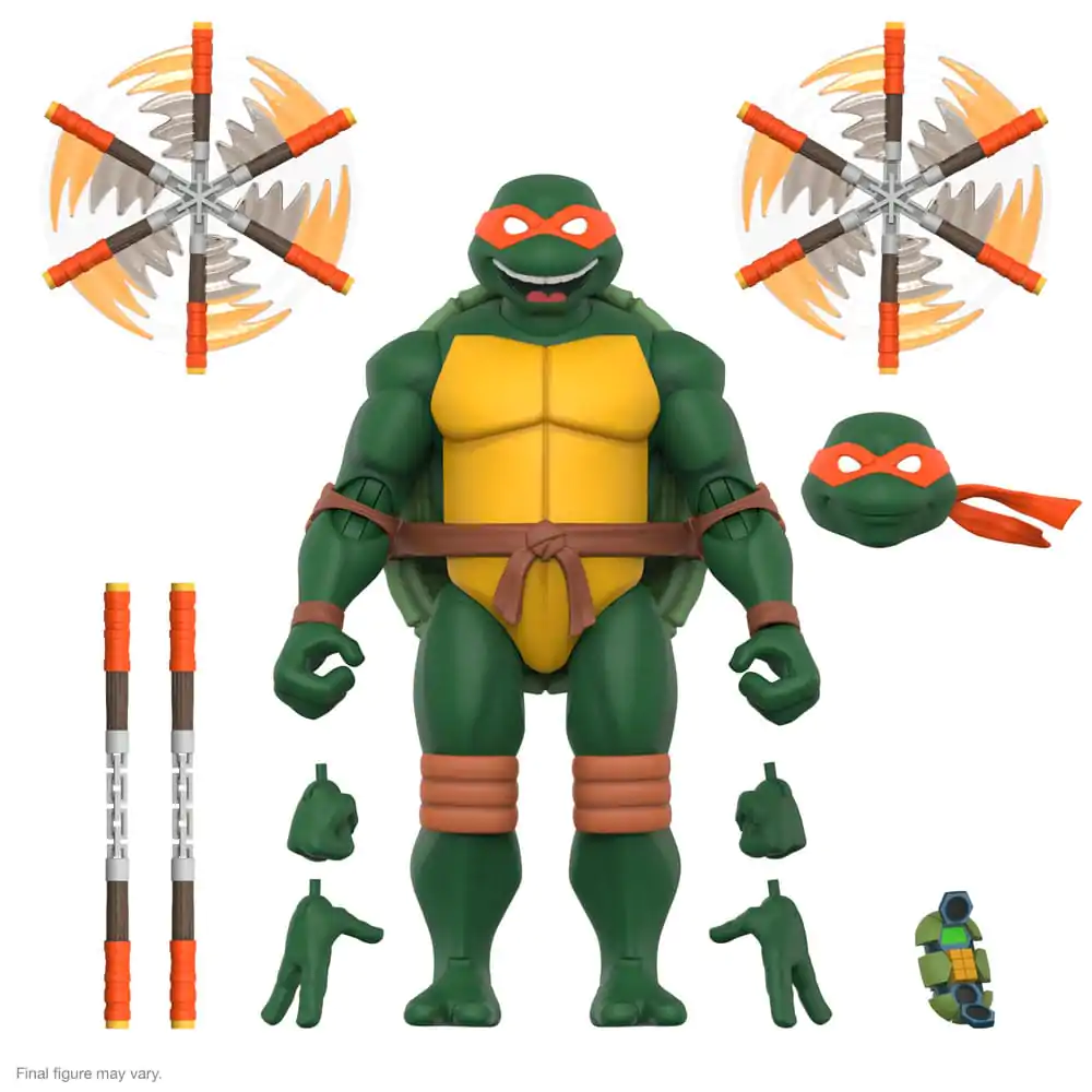 Teenage Mutant Ninja Turtles Ultimates Action Figure Wave 12 Michelangelo 18 cm termékfotó