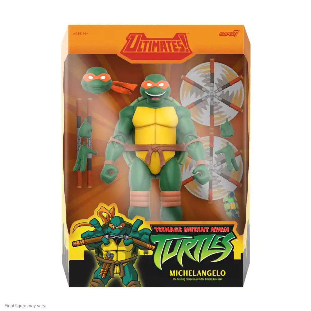 Teenage Mutant Ninja Turtles Ultimates Action Figure Wave 12 Michelangelo 18 cm termékfotó