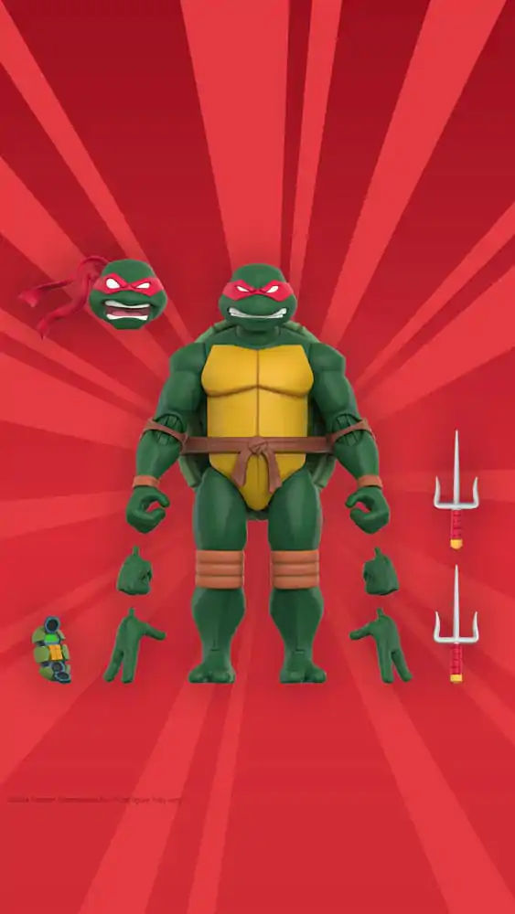 Teenage Mutant Ninja Turtles Ultimates Action Figure Wave 12 Raphael 18 cm termékfotó