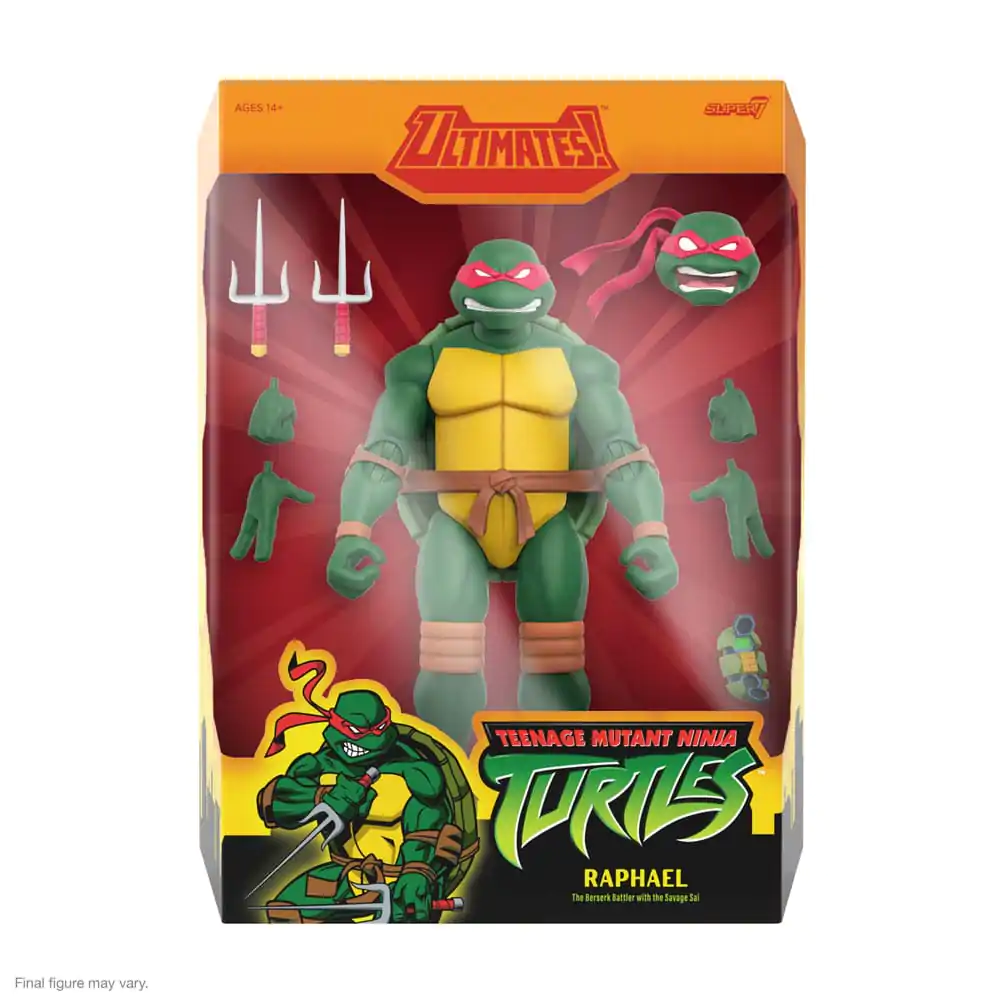 Teenage Mutant Ninja Turtles Ultimates Action Figure Wave 12 Raphael 18 cm termékfotó