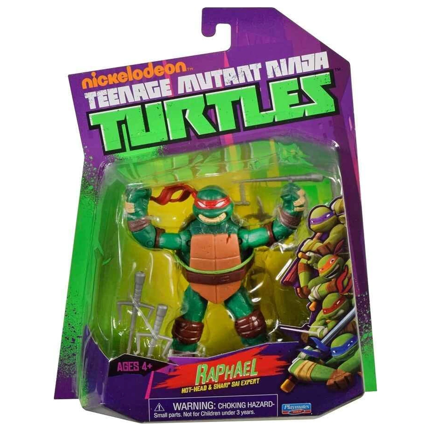 Teenage Mutant Ninja Turtles World of TMNT Action Figure Raphael 11 cm product photo