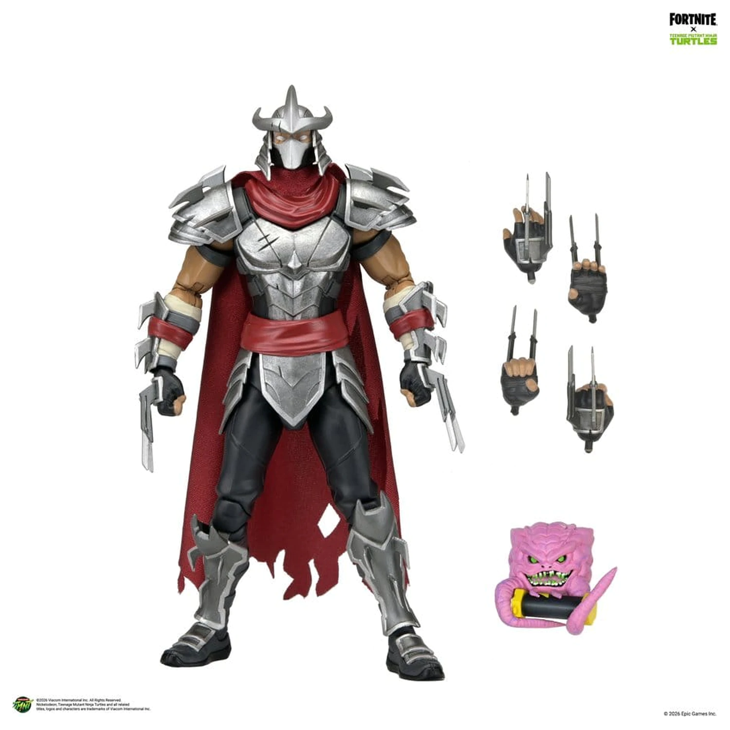 Teenage Mutant Ninja Turtles x Fortnite Action Figure Shredder 18 cm product photo