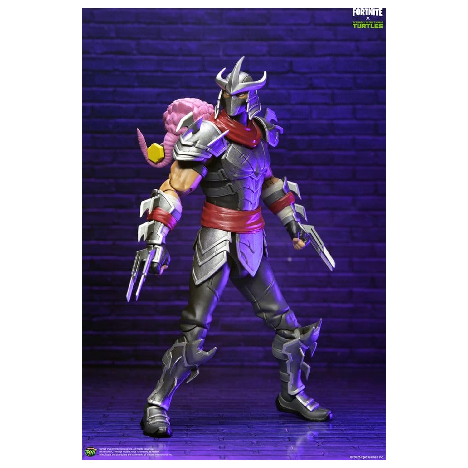Teenage Mutant Ninja Turtles x Fortnite Action Figure Shredder 18 cm product photo
