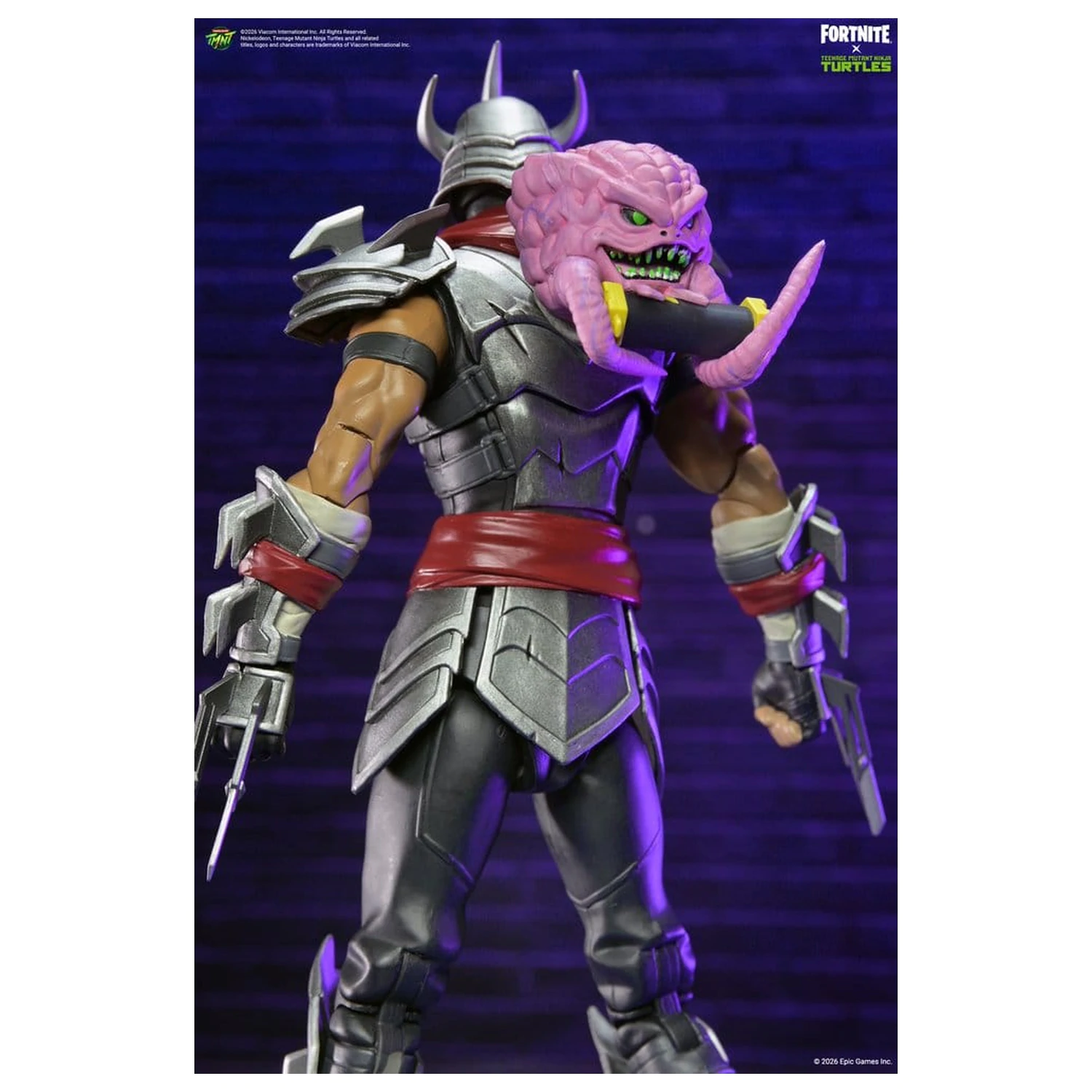 Teenage Mutant Ninja Turtles x Fortnite Action Figure Shredder 18 cm product photo