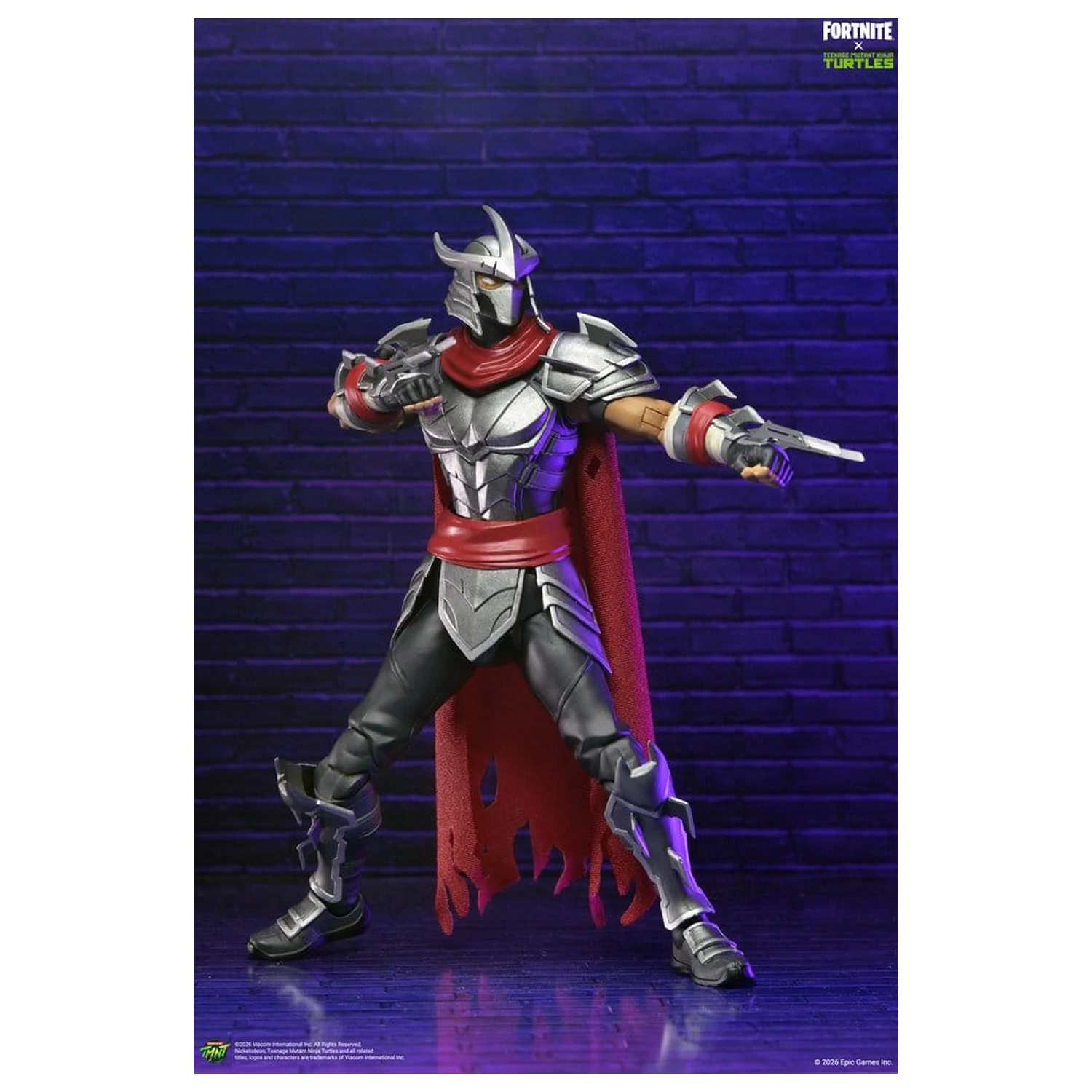 Teenage Mutant Ninja Turtles x Fortnite Action Figure Shredder 18 cm product photo