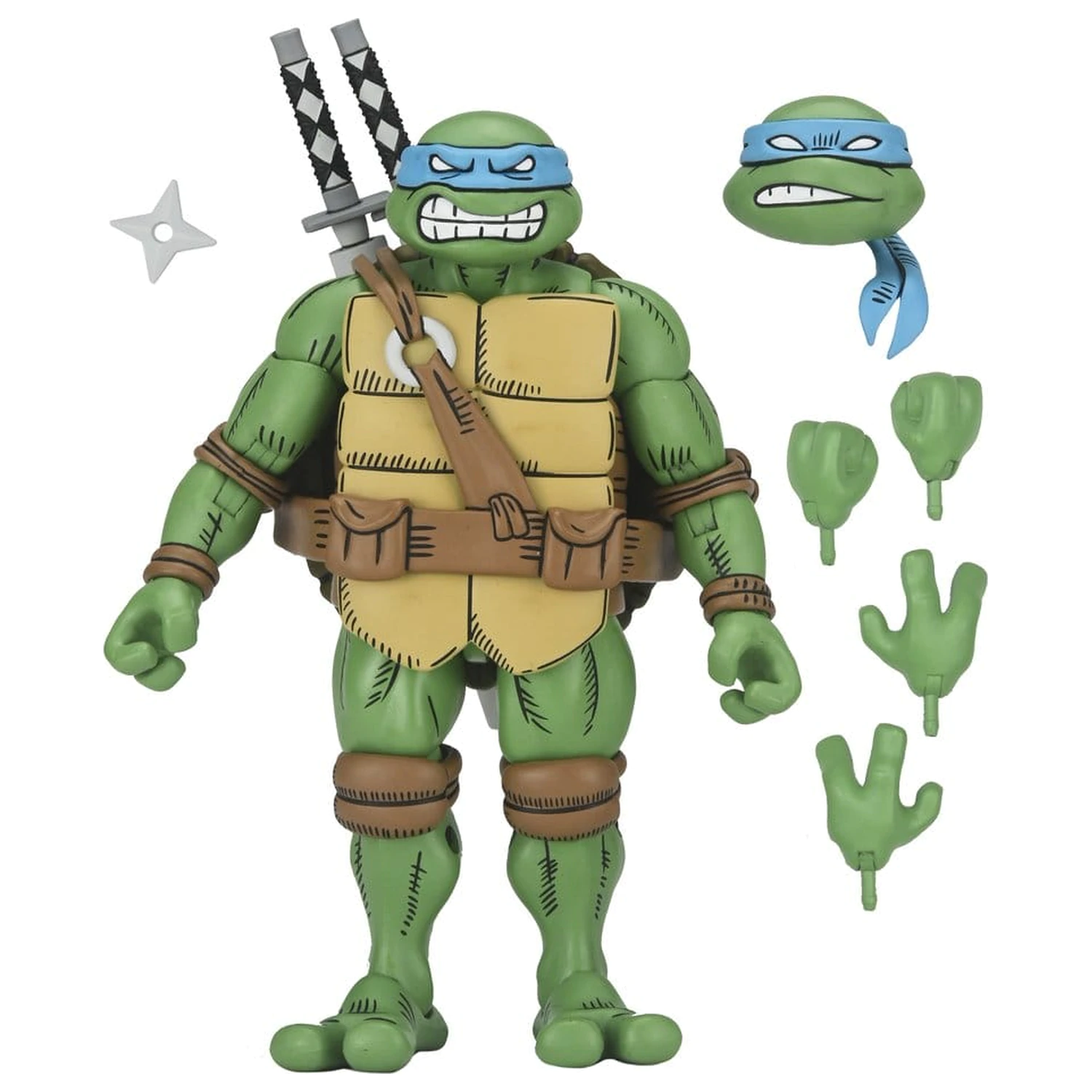 Teenage Mutant Ninja Turtles x Usagi Yojimbo Ultimate Action Figure Leonardo 18 cm product photo