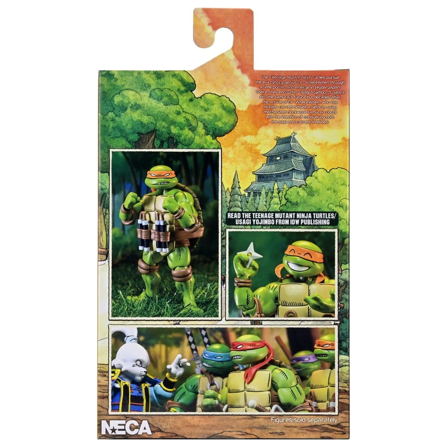 Teenage Mutant Ninja Turtles x Usagi Yojimbo Ultimate Action Figure Michelangelo 18 cm product photo