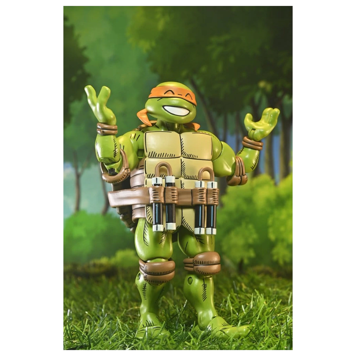 Teenage Mutant Ninja Turtles x Usagi Yojimbo Ultimate Action Figure Michelangelo 18 cm product photo