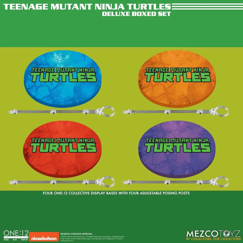 Teenage Mutant Ninja Turtles XL Action Figures Deluxe Box Set 17 cm product photo