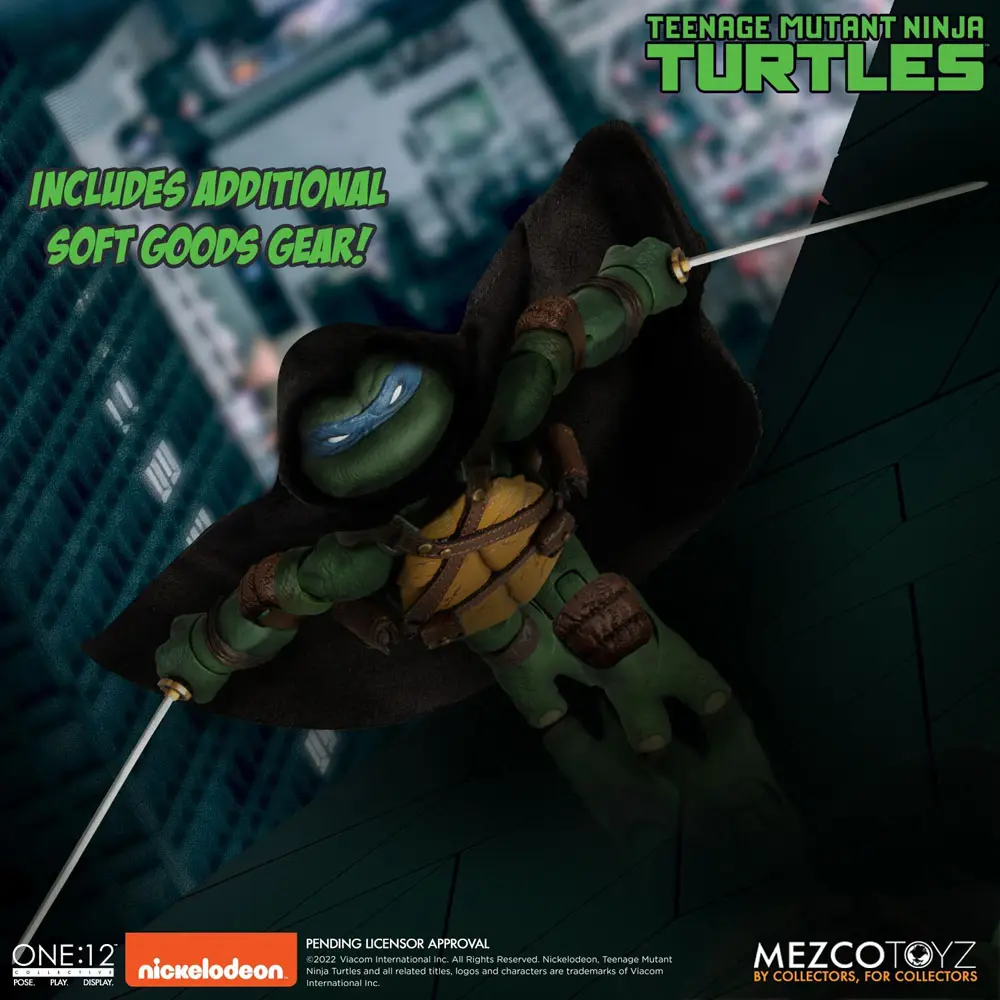 Teenage Mutant Ninja Turtles XL Action Figures Deluxe Box Set 17 cm product photo
